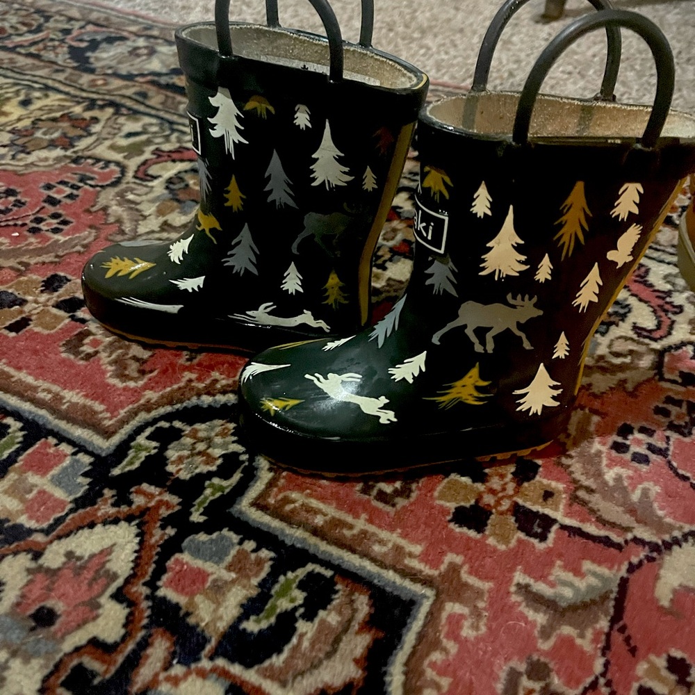 Oaki Rainboots Toddler size 5